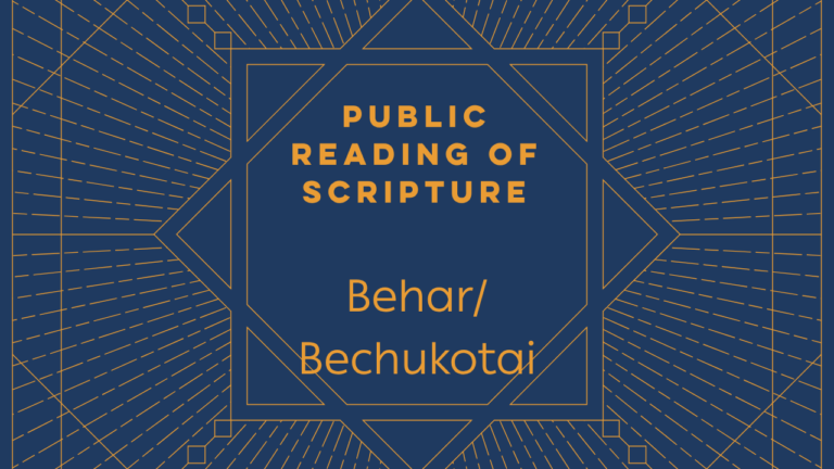 Weekly Torah Portions and Readings 29 Torah Portion Template - Behar_Bechukotai