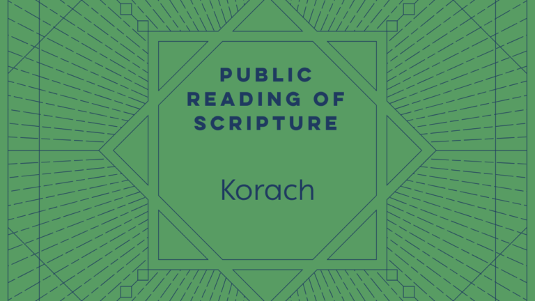 Weekly Torah Portions and Readings 34 Torah Portion Template - Korach