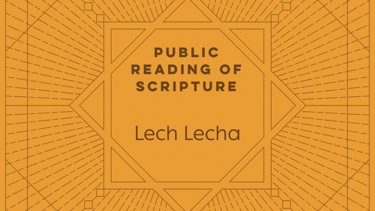 Torah Portion Template - Lech Lecha