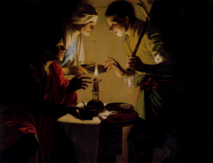 Esau selling Jacob his birthright